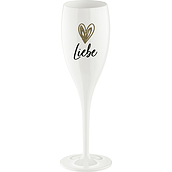 Cheers Kieliszek do szampana z napisem Liebe