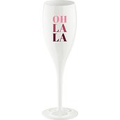 Cheers Kieliszek do szampana z napisem Oh La La